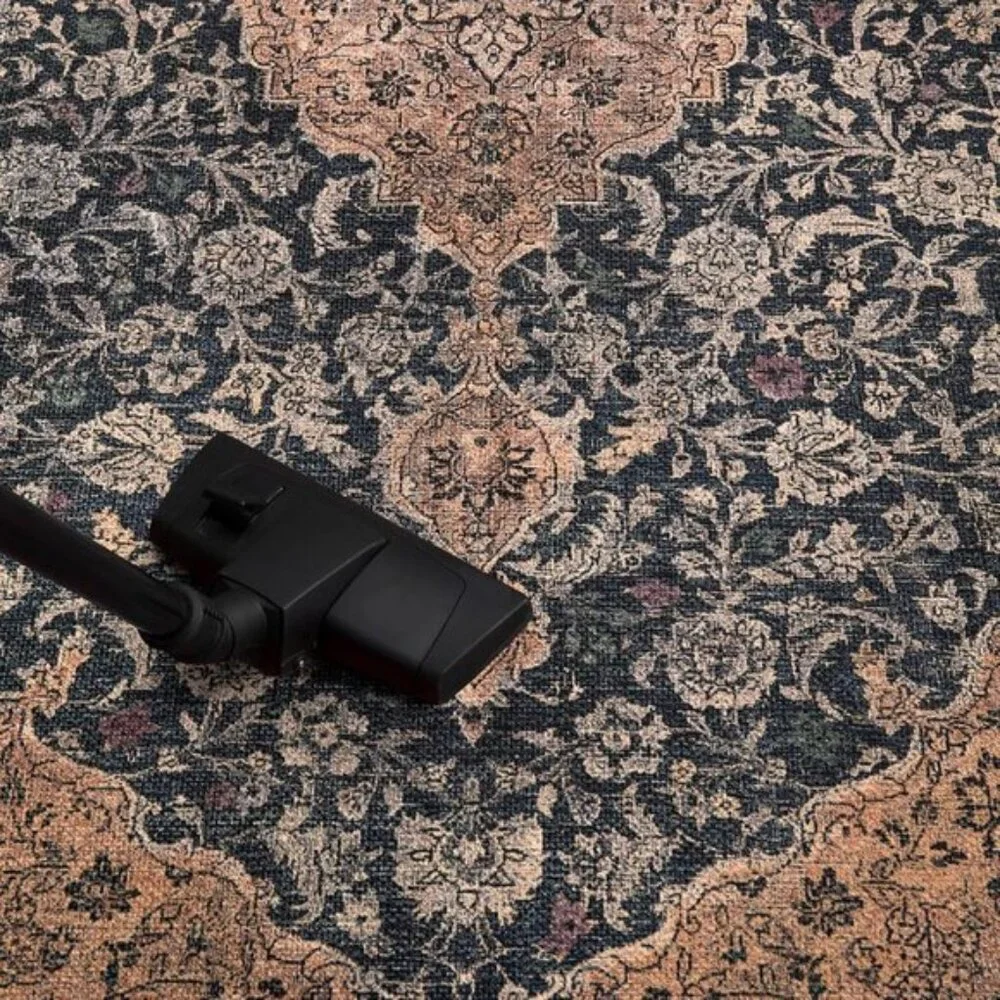 New 3x5 Washable Entry Rug, Non-Slip Vintage Low Pile Carpet for Home & More